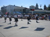 Traditional Norweign bagpipers